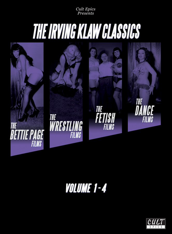 The Irving Klaw Classics Vol. 1-4 (4 Disc Slimcase Box Set)